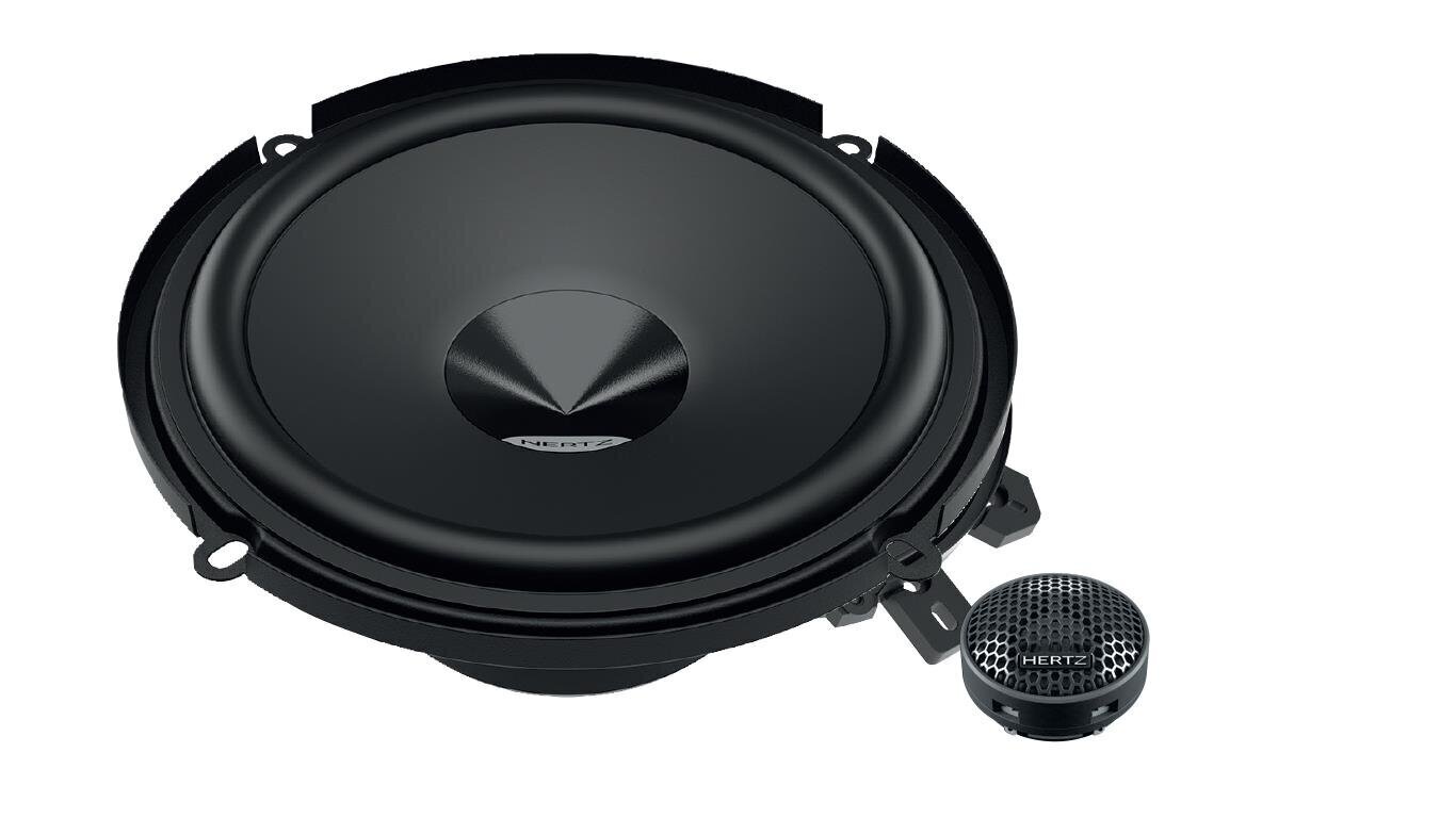 Skaļrunis Hert DSK160.3, melns цена и информация | Auto akustiskās sistēmas | 220.lv