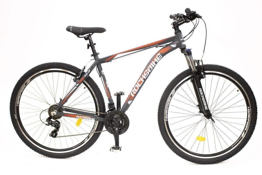 BICYCLE 29" AIM 1.2 GREY/RED/8681933422019 ROCKSBIKE cena un informācija | Velosipēdi | 220.lv