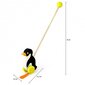 Koka stumjamā rotaļlieta - Pingvins цена и информация | Rotaļlietas zīdaiņiem | 220.lv