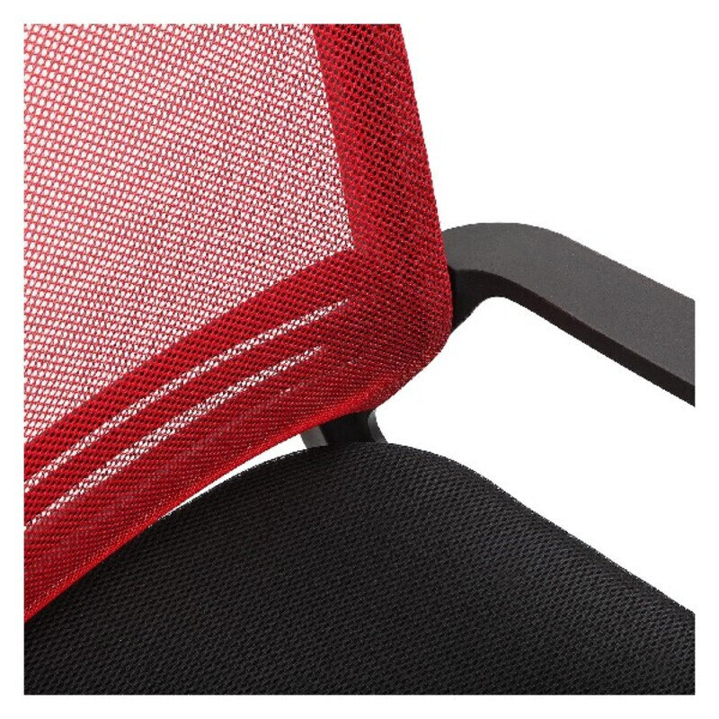 Biroja krēsls Tekstils (25 x 53 x 50 cm): Krāsa - Sarkans cena un informācija | Biroja krēsli | 220.lv