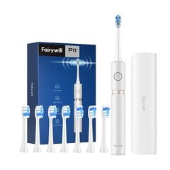 FairyWill Sonic toothbrush with head set and case FW-P11 (white) цена и информация | Электрические зубные щетки | 220.lv