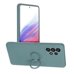 Чехол Forcell Silicone Ring  - Samsung Galaxy A53 5G зеленый цена и информация | Чехлы для телефонов | 220.lv