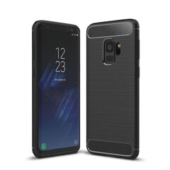 Forcell CARBON vāciņš - SAMSUNG Galaxy S9 PLUS , melns cena un informācija | Telefonu vāciņi, maciņi | 220.lv