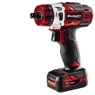 Einhell TE-CD 1 1400 RPM Keyless 1.16 kg Black, Red цена и информация | Skrūvgrieži, urbjmašīnas | 220.lv