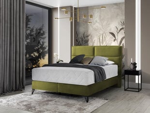 Кровать NORE Safiro, 180x200 см, зеленый цвет цена и информация | Кровати | 220.lv