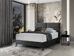 Кровать NORE Safiro, 180x200 см, темно-серый цвет цена и информация | Кровати | 220.lv