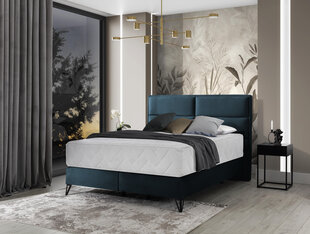 Кровать NORE Safiro, 180x200 см, темно-синий цвет цена и информация | Кровати | 220.lv