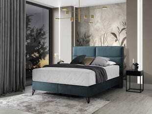 Кровать NORE Safiro, 180x200 см, синий цвет цена и информация | Кровати | 220.lv
