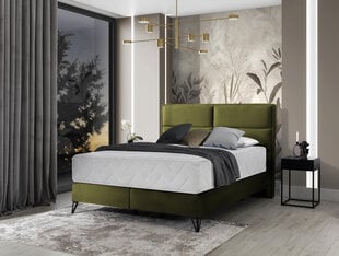 Кровать NORE Safiro, 140x200 см, зеленый цвет цена и информация | Кровати | 220.lv