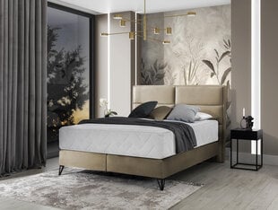 Кровать NORE Safiro, 140x200 см, бежевый цвет цена и информация | Кровати | 220.lv