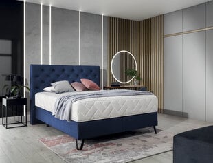 Кровать NORE Cortina, 180x200 см, темно-синий цвет цена и информация | Кровати | 220.lv