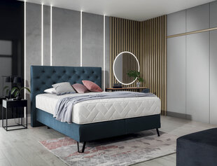Кровать NORE Cortina, 180x200 см, синий цвет цена и информация | Кровати | 220.lv