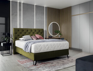 Кровать NORE Cortina, 180x200 см, зеленый цвет цена и информация | Кровати | 220.lv