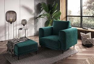 Кресло NORE Dalia, темно-зеленый цвет цена и информация | Кресла в гостиную | 220.lv