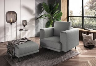 Кресло NORE Dalia, серый цвет цена и информация | Кресла в гостиную | 220.lv