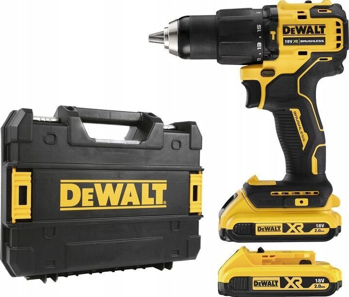 Trieciena vadītājs DeWalt DCD709D2T цена и информация | Skrūvgrieži, urbjmašīnas | 220.lv