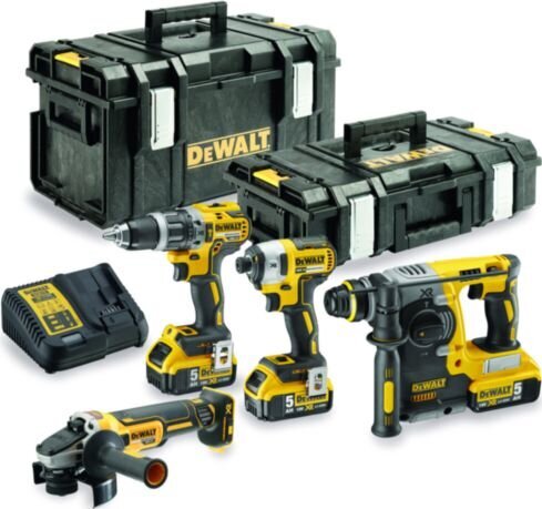 Komplekts COMBO 18V DCK422P3 DEWALT cena un informācija | Rokas instrumenti | 220.lv