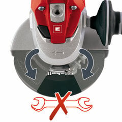 Einhell TE-AG 115 angle grinder 11.5 cm 11000 RPM 720 W 1.88 kg цена и информация | Шлифовальные машины | 220.lv