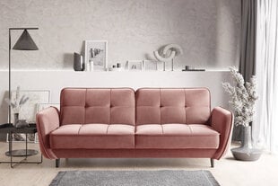 Dīvāns NORE Bellis, rozā cena un informācija | Dīvāni | 220.lv