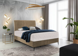 Кровать NORE Blanca, 140x200 см, бежевый цвет цена и информация | Кровати | 220.lv