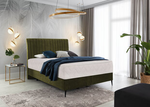 Кровать NORE Blanca, 140x200 см, темно-зеленый цвет цена и информация | Кровати | 220.lv