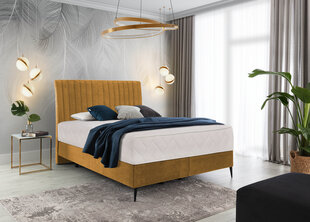 Кровать NORE Blanca, 140x200 см, желтый цвет цена и информация | Кровати | 220.lv