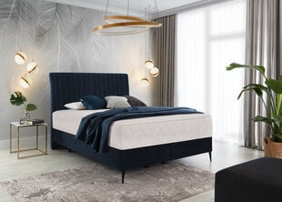 Кровать NORE Blanca, 140x200 см, темно-синий цвет цена и информация | Кровати | 220.lv