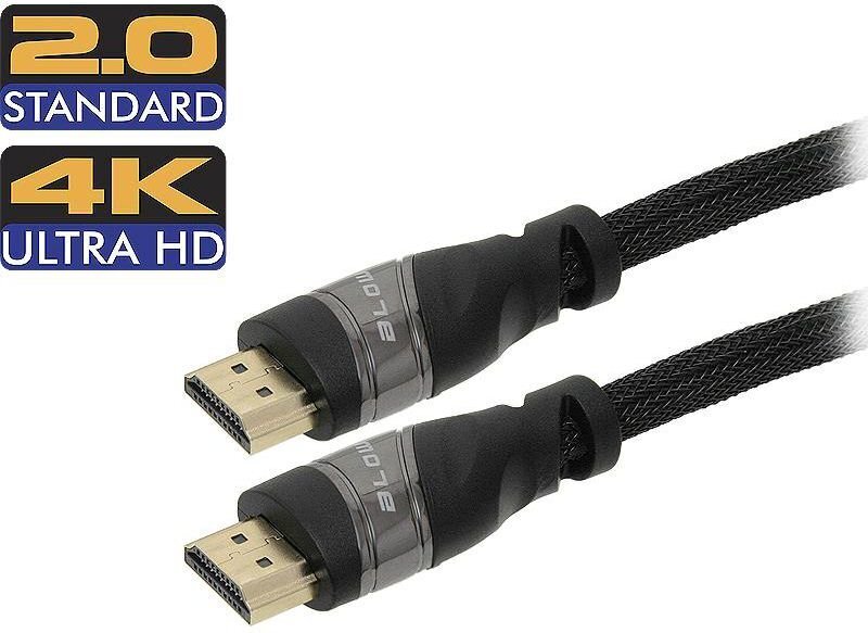 Blow 92-641, HDMI, 3 m cena un informācija | Kabeļi un vadi | 220.lv