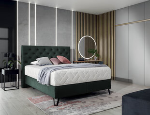 Кровать NORE Cortina, 140x200 см, темно-зеленый цвет цена и информация | Кровати | 220.lv