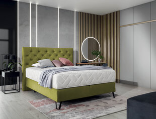 Кровать NORE Cortina, 160x200 см, светло-зеленый цвет цена и информация | Кровати | 220.lv