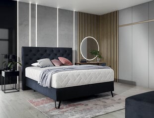Кровать NORE Cortina, 180x200 см, темно-синий цвет цена и информация | Кровати | 220.lv