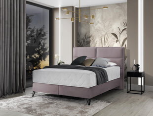 Кровать NORE Safiro, 160x200 см, светло-фиолетовый цвет цена и информация | Кровати | 220.lv