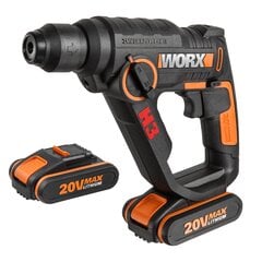 Rotary hammer SDS Plus WORX WX390.1 цена и информация | Шуруповерты, дрели | 220.lv