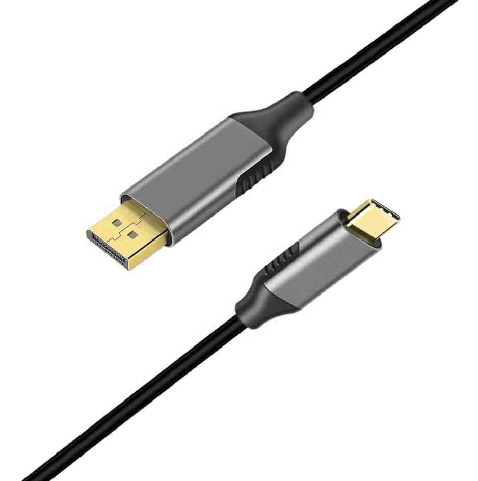 Kabelis USB-C DisplayPort 4K 60Hz Mac Macbook Th 3.0 cena un informācija | Kabeļi un vadi | 220.lv