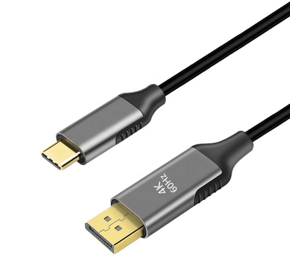 Kabelis USB-C DisplayPort 4K 60Hz Mac Macbook Th 3.0 cena un informācija | Kabeļi un vadi | 220.lv