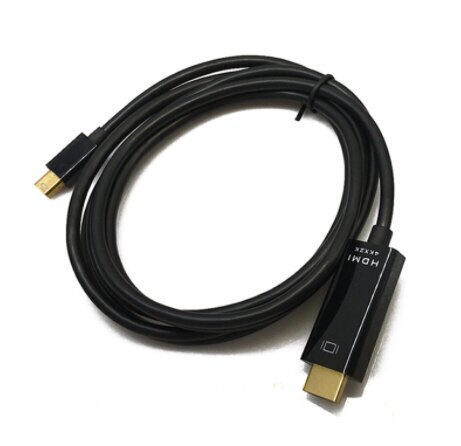 Adapteris Mini DisplayPort HDMI Cable 4k Thunderbolt 180cm Kabelis Macbook Pro Air Un Citiem цена и информация | Kabeļi un vadi | 220.lv