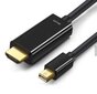 Adapteris Mini DisplayPort HDMI Cable 4k Thunderbolt 180cm Kabelis Macbook Pro Air Un Citiem cena un informācija | Kabeļi un vadi | 220.lv