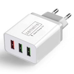 Zenwire Quick Charge 3.0 цена и информация | Зарядные устройства для телефонов | 220.lv