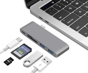 Zenwire 5-in-1 USB-C 3.1 цена и информация | Адаптеры и USB разветвители | 220.lv