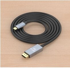 KABELIS USB-C DisplayPort 8K 5K 4K 144 Hz Mac MACBOOK 240Hz Zenwire cena un informācija | Adapteri un USB centrmezgli | 220.lv