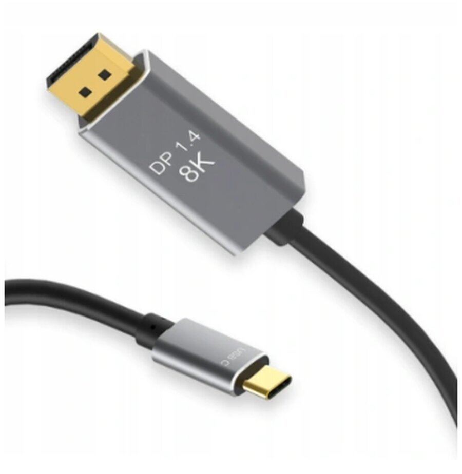 KABELIS USB-C DisplayPort 8K 5K 4K 144 Hz Mac MACBOOK 240Hz Zenwire cena un informācija | Adapteri un USB centrmezgli | 220.lv