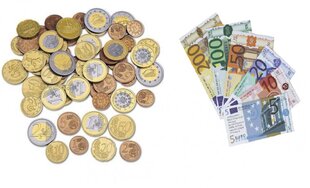 Spēļu nauda EUR, M 1800/0026RES cena un informācija | Attīstošās rotaļlietas | 220.lv