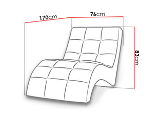 Кресло для отдыха Lego-ecoskóra Madryt 115 (экокожа) цена и информация | Кресла для отдыха | 220.lv