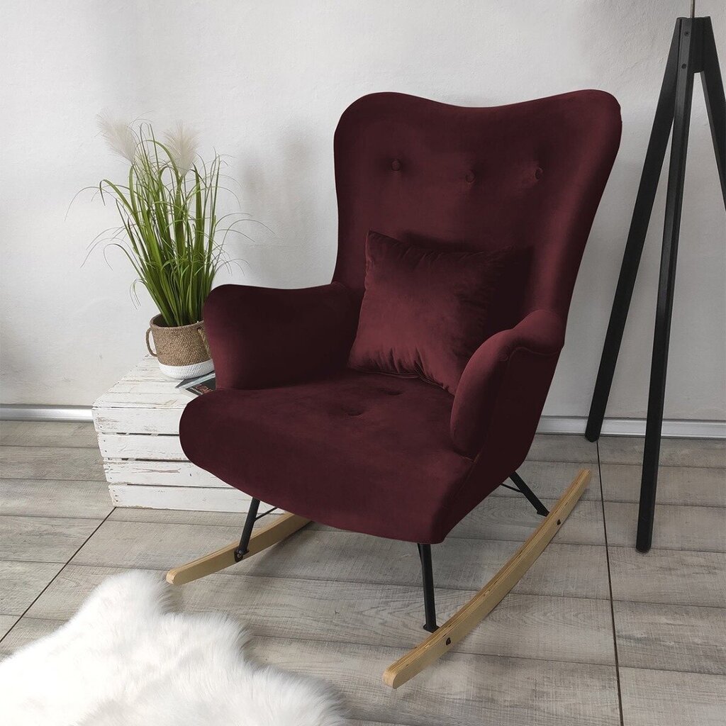 Šūpuļkrēsls AKCJUSZ-Magic Velvet 2202 cena un informācija | Atpūtas krēsli | 220.lv