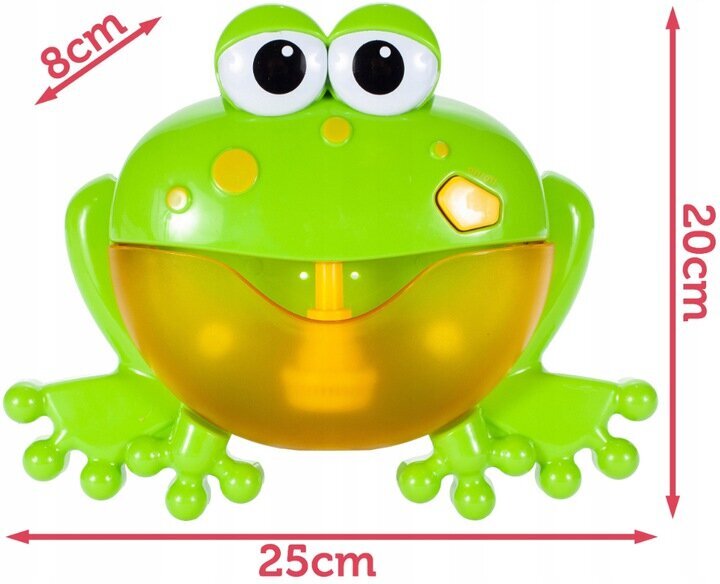 Vannas rotaļlieta VARDE, kas pūš burbuļus цена и информация | Rotaļlietas zīdaiņiem | 220.lv