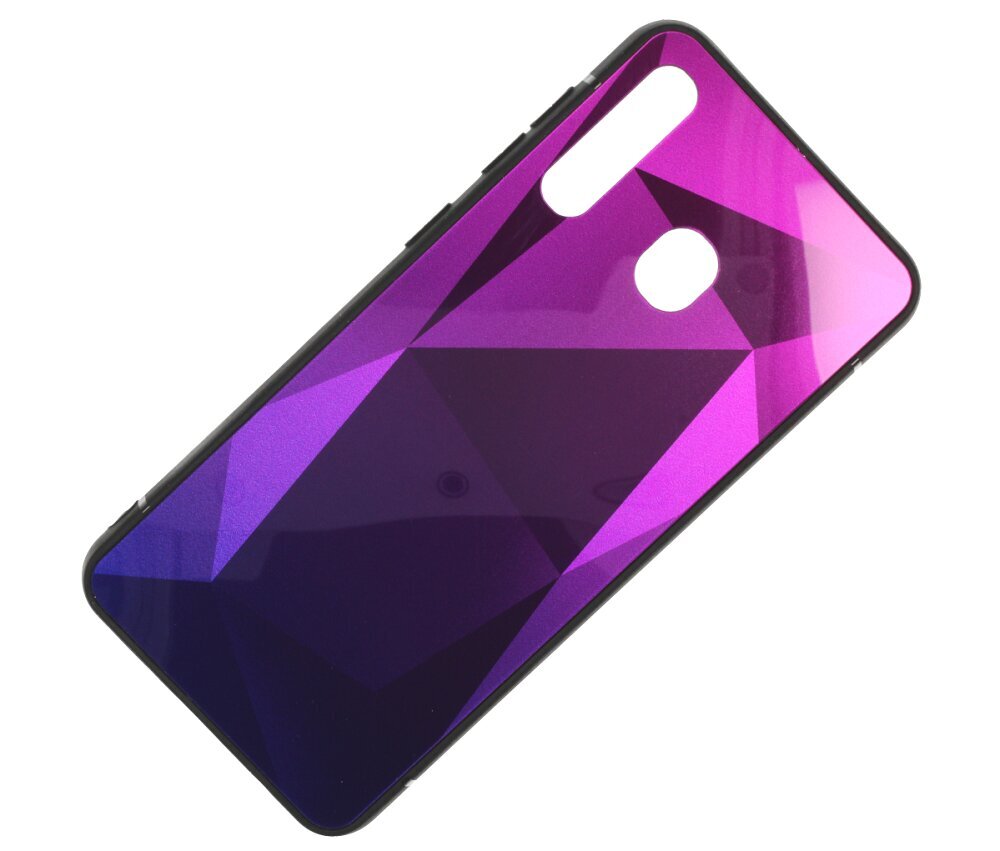 Mocco Stone Ombre Back Case Silikona Apvalks Ar Krāsu Gradientu Priekš Apple iPhone 7 / 8 Violets - Zils цена и информация | Telefonu vāciņi, maciņi | 220.lv