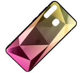 Mocco Stone Ombre Силиконовый чехол С переходом Цвета Samsung A705 Galaxy A70 Желтый - Розовый kaina ir informacija | Чехлы для телефонов | 220.lv