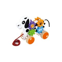 Koka rotaļlietu suns ar auklu cena un informācija | Rotaļlietas zīdaiņiem | 220.lv