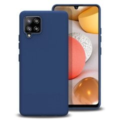 Силиконовый чехол Mocco Liquid Silicone Soft Back Case для Samsung Galaxy A42 5G, синий цена и информация | Чехлы для телефонов | 220.lv
