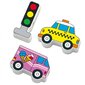 Koka klucīši ar auklu - transportlīdzekļi цена и информация | Rotaļlietas zīdaiņiem | 220.lv